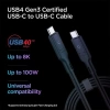 Spigen Thunderbolt İçin Usb 4 Kablosu