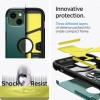 Spigen Tough Armor [Ekstra Koruma Teknolojisi] iPhone 13 Kılıf Midnight Green