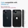 Spigen Tough Armor [Ekstra Koruma Teknolojisi] iPhone 13 Kılıf Siyah