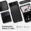 Spigen Tough Armor [Menteşe Koruyucu] Galaxy Z Flip 4 Kılıf Black