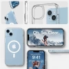 Spigen Ultra Hybrid (MagFit) [Sararma Önleyici Teknoloji] iPhone 14 Plus Kılıf (2022)  Beyaz