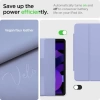 Spigen Ultra Hybrid Pro iPad Air 10.9 İnç Kalem Tutuculu Kılıf- Siyah Lavender