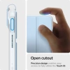 Spigen Ultra Hybrid Pro iPad Air 10.9 İnç Kalem Tutuculu Kılıf- Siyah Sky Blue