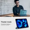 Spigen Ultra Hybrid Pro iPad Air 10.9 İnç Kalem Tutuculu Kılıf- Siyah Teal Blue