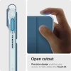 Spigen Ultra Hybrid Pro iPad Air 10.9 İnç Kalem Tutuculu Kılıf- Siyah Teal Blue