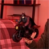 Spin Master DC Comics The Batman Batcycle RC Batman Rider Aksiyon Figür