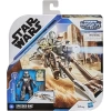 Hasbro Star Wars Mandalorian Grogu and Speeder Figür