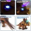 Steam Life Uzaktan Kumandalı Dinozor Oyuncak Triceratops