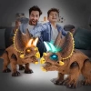 Steam Life Uzaktan Kumandalı Dinozor Oyuncak Triceratops