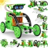 STEM 13ü 1 Arada Eğitim Güneş Enerjili Robot Oyuncak Green