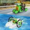 STEM 13ü 1 Arada Eğitim Güneş Enerjili Robot Oyuncak Green