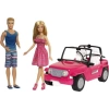 Sundress ve Ken Kıyafetli Bebekle Barbie Arabası