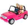 Sundress ve Ken Kıyafetli Bebekle Barbie Arabası