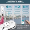 SUNSMAI Otomatik Su Püskürtmeli Akıllı Cam Temizleme Robotu White