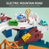 TEMI Boys Track Oyun Seti Orange-dinosaur Track Car