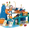 TEMI Boys Track Oyun Seti Orange-dinosaur Track Car