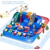 TEMİ Çocuk Yarış Pisti Oyuncakları Blue Car Race Track Toy race toy