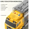 TEMI Çocuklar İçin Döküm İnşaat Araba Taşıyıcı Araç Oyuncak Construction Truck