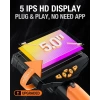 Teslong 1080P Çift Lensli ve Işıklı Endoskop Kamera 5M 16.5FT