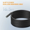 Teslong Çift Lens Probu, 5m Kablo - 8mm - MS450 Gözlem Kamerasıyla Uyumlu