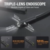 Teslong LED Işıklı Üçlü Lens Endoskop 5M 16FT