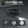 Teslong LED Işıklı Üçlü Lens Endoskop 5M 16FT