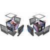 Thermaltake Core V21 SPCC Mikro ATX Mini ITX Cube Oyun Bilgisayarı Kasası