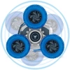 Threeking Uzaktan Kumandalı Araba Waterproof,blue