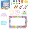 TOYK Kids Renkli Doodle Çizim Matı Alfabe ve Hayvanlar Pink