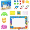 TOYK Kids Renkli Doodle Çizim Matı Okyanus