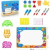 TOYK Kids Renkli Doodle Çizim Matı Okyanus