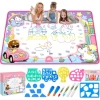 TOYK Kids Renkli Doodle Çizim Matı Okyanus Pink