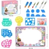 TOYK Kids Renkli Doodle Çizim Matı Okyanus Pink