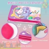 TOYK Kids Renkli Doodle Çizim Matı Okyanus Pink