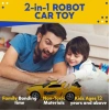 Toysery Işıklı Oyuncak Dönüşen Robot Polis Arabası
