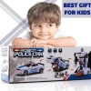Toysery Işıklı Oyuncak Dönüşen Robot Polis Arabası Robot Police Car