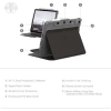 UAG iPad 10.9” 10. Nesil 2022 Ultra Slim Lucent Kılıf Black