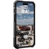 UAG Magnet MagSafe Monarch Pro iPhone 15 Kılıf Carbon Fiber with Red Accent Corner