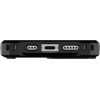UAG Magnet MagSafe Monarch Pro iPhone 15 Kılıf Carbon Fiber with Red Accent Corner