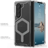 UAG Manyetik Plyo Pro Samsung Galaxy Z Fold 5 Kılıf Ice/Silver