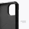 UAG Monarch Pro MagSafe Magnetic iPhone 15 Plus Kılıfı Black