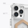 UAG Plyo MagSafe iPhone 15 Pro Max Kılıfı Plyo - Ice/Gold