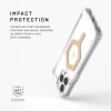 UAG Plyo MagSafe iPhone 15 Pro Max Kılıfı Plyo - Ice/Gold