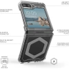 UAG Samsung Galaxy Z Flip 5 Plyo Pro Manyetik Kılıf Gümüş