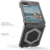 UAG Samsung Galaxy Z Flip 5 Plyo Pro Manyetik Kılıf Gümüş