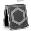 UAG Samsung Galaxy Z Flip 5 Plyo Pro Manyetik Kılıf Gümüş