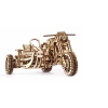 Ugears 3D Ahşap Puzzle Motosiklet Modeli Scrambler UGR-10