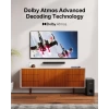 ULTIMEA Dolby Atmos Akıllı TV Sound Bar Black Soundbar with Dolby Atmos