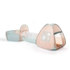 UTEX 3ü 1 Arada Tünelli Açılır Oyun Çadırı Orange/Green-3 in 1