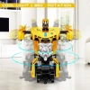 Uzaktan Kumandalı Dönüşüm Robotu RC Araba Yellow